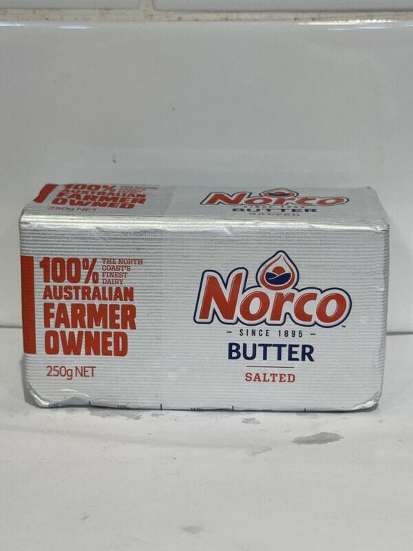 NORCO - Block Butter 250G (Salted), Each