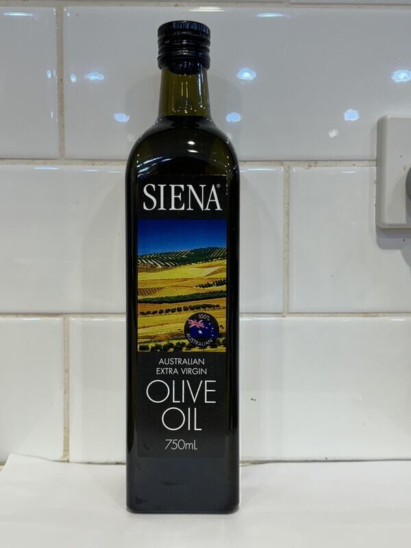 Siena - 750ml Australian Extra Virgin Olive Oil, Each