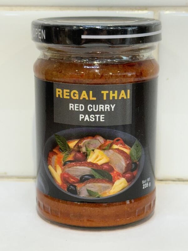 REGAL THAI - Red Curry Paste 235gm, Each