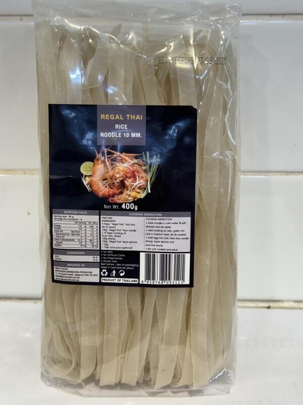 REGAL THAI - Rice Noodle 10mm 400g, Each