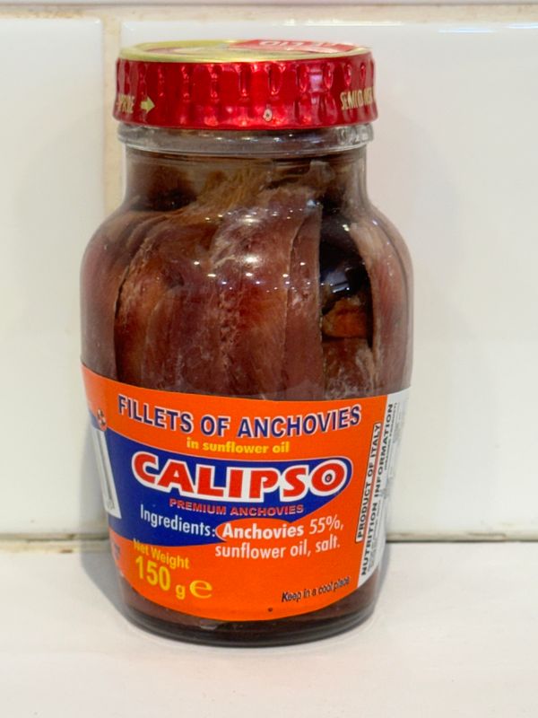 CALYPSO - Anchovy Fillets 150G jar, Each