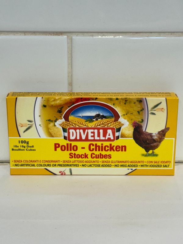 DIVELLA -  Pollo Chicken Stock 100G, Each