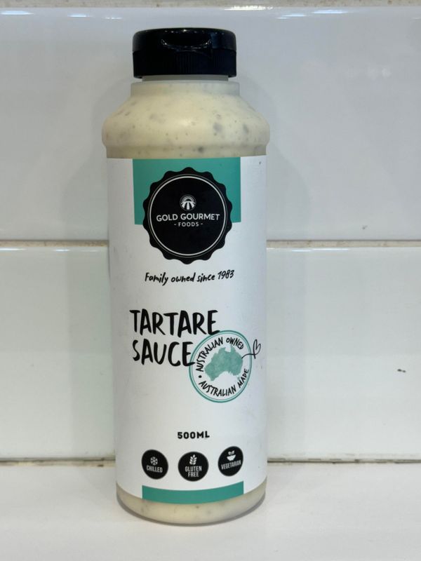 GOLD GOURMET FOODS - Tartare Sauce 500ml bottle, Each