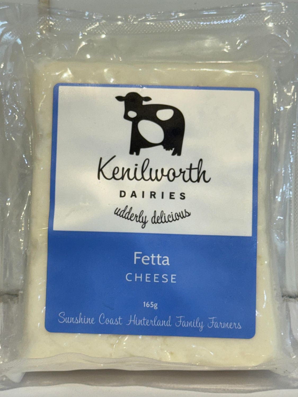 KENILWORTH DAIRIES - Fetta Cheese 165G block, Each