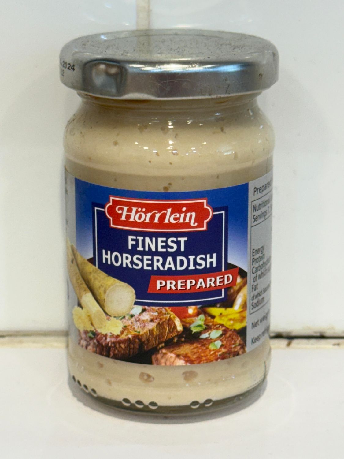 HOERRLIN- Finest Horseradish  100g jar, Each