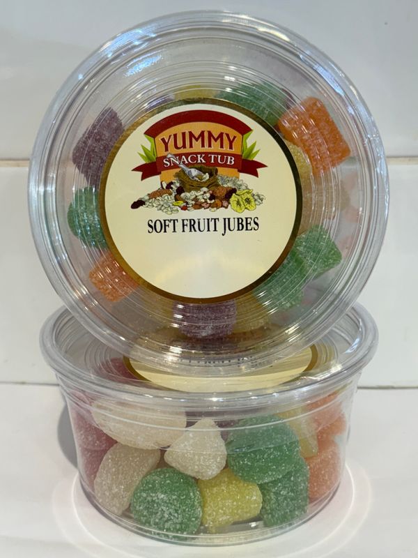 YUMMY SNACKS - 250g Soft Fruit Jubes