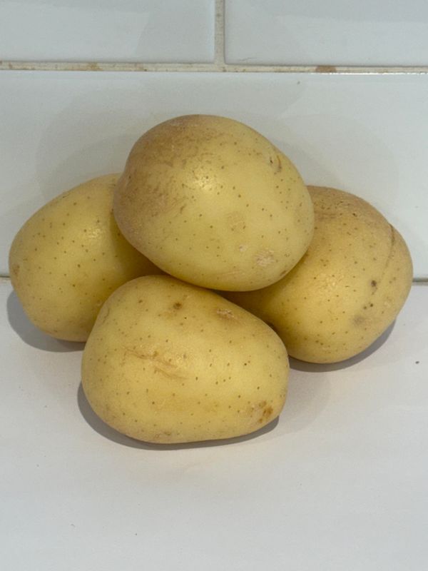 Potato Medium Washed Loose, Each
