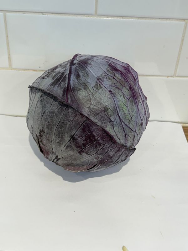 Cabbage - Red Whole, Each