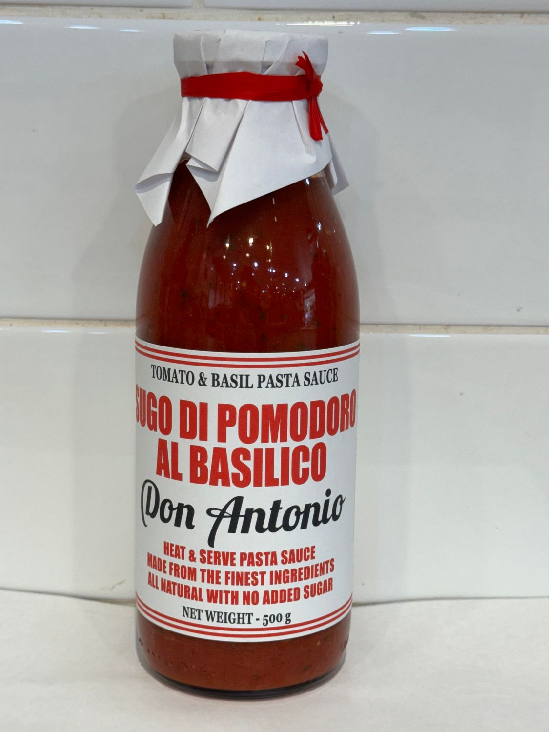DON ANTONIO - Basil Pasta Sauce, Each