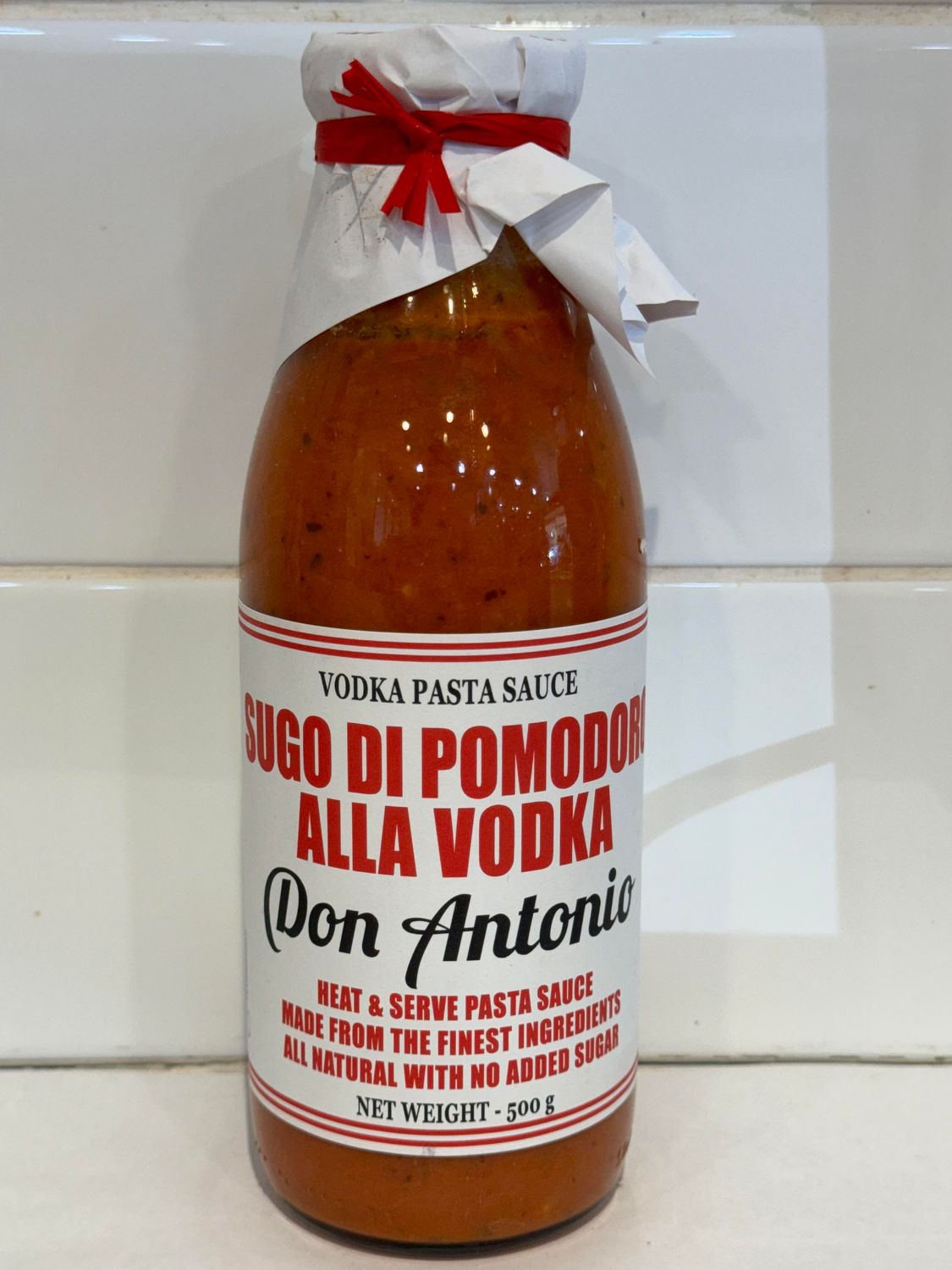 DON ANTONIO - Vodka Pasta Sauce, Each
