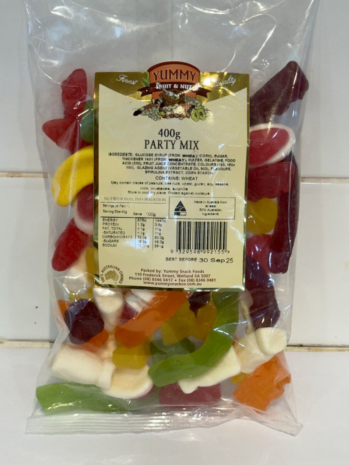 YUMMY SNACKS - 400g Party Mix, Each