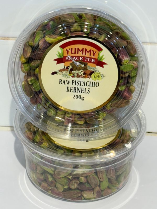 YUMMY SNACKS - 200g Raw Pistachio Kernels, Each