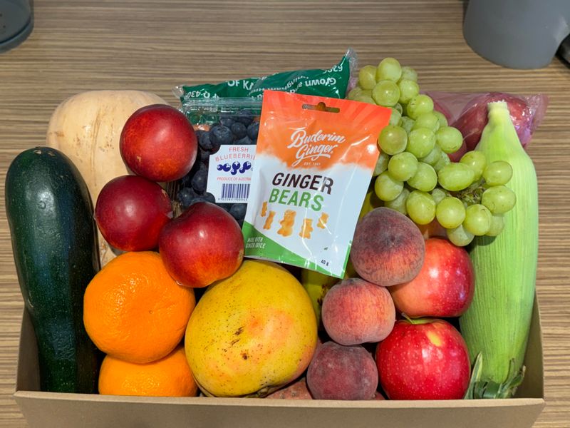 CHRISTMAS Fruit n Veg Hampers