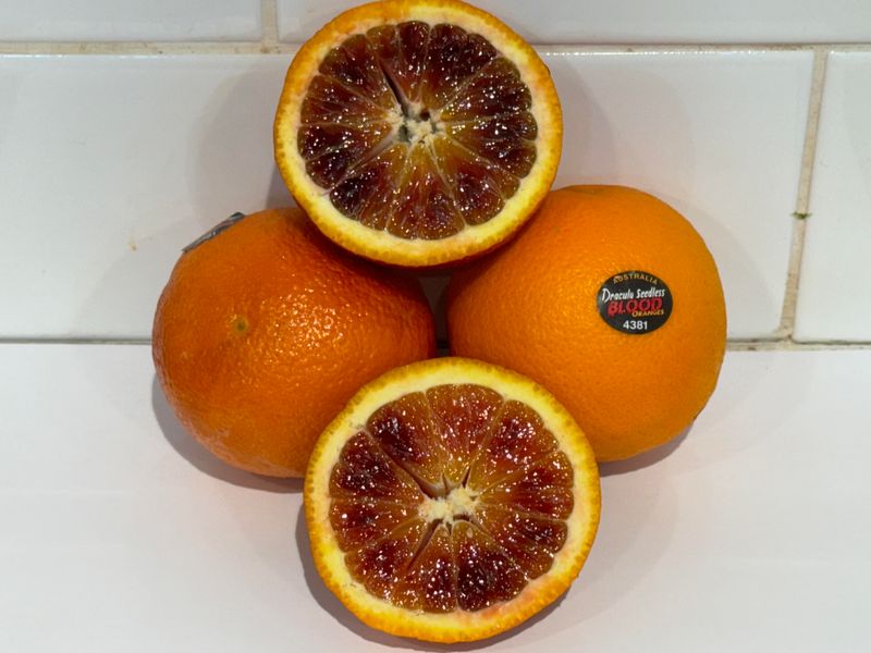 Blood Oranges, Each