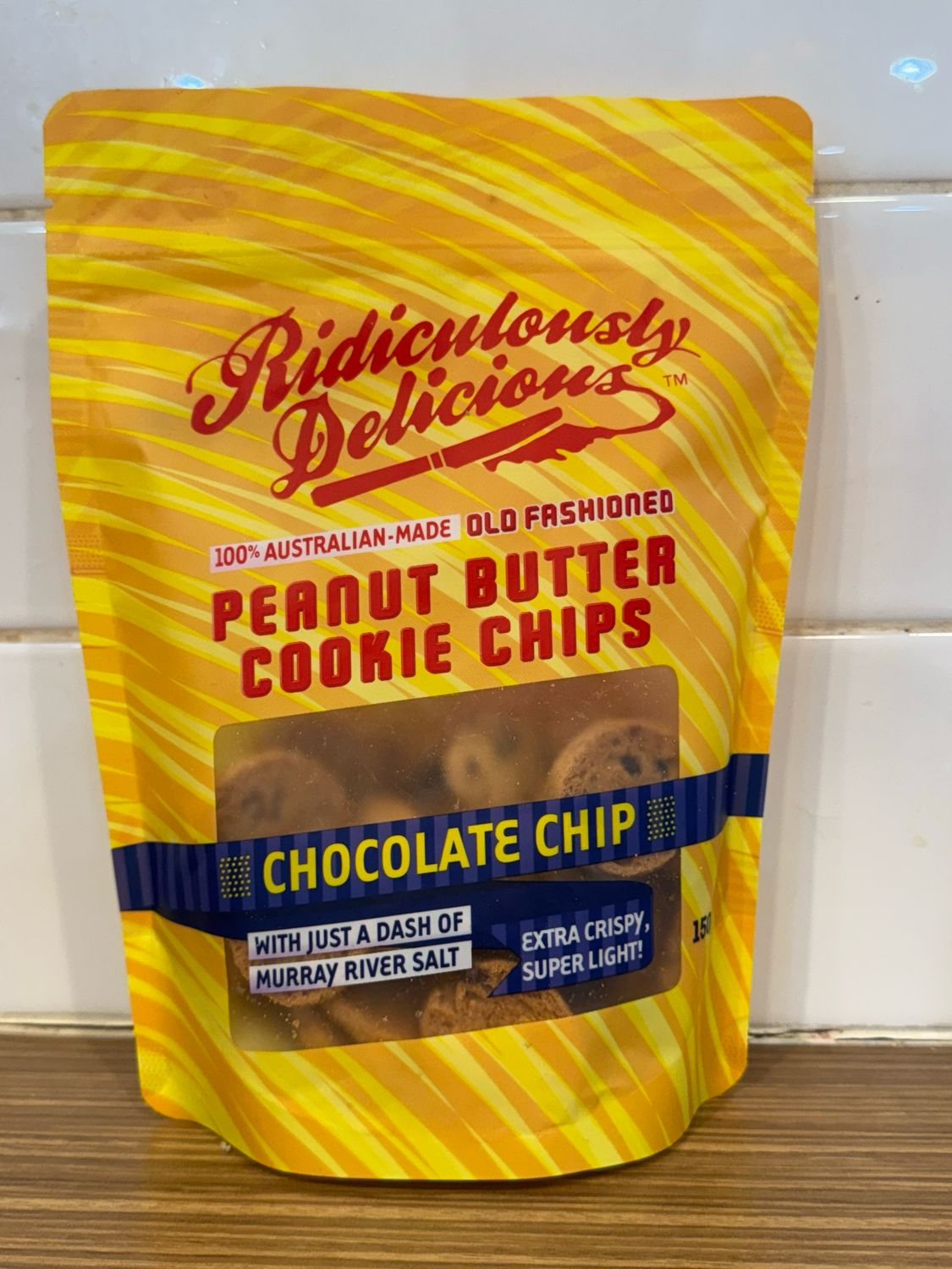 Ridiculously Delicious - 150G Peanut Butter Chocolate Chip Cookies