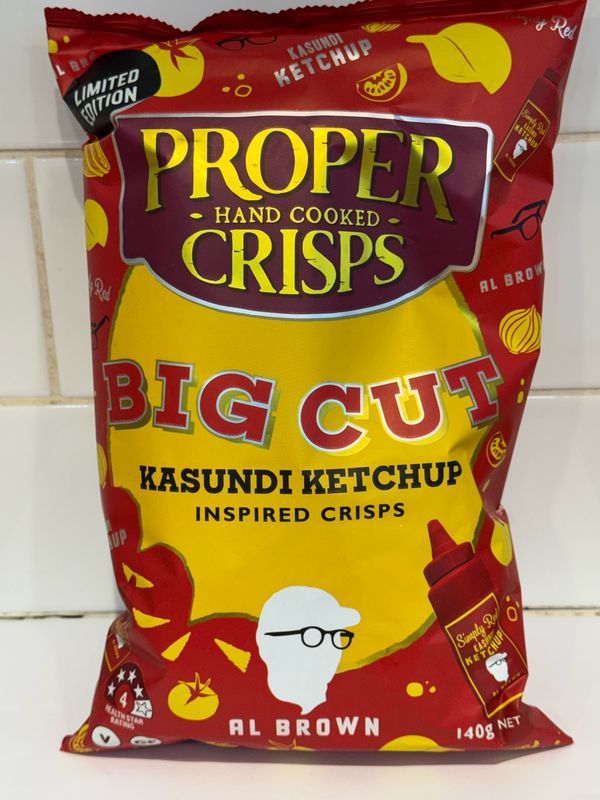 PROPER - Big Cut Kaunda Ketchup Crisps