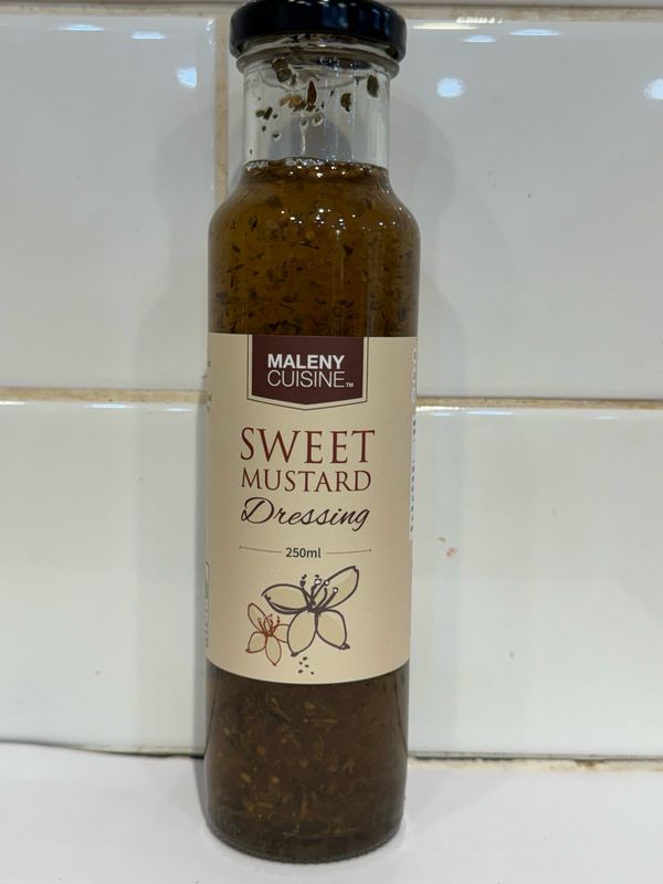 MALENY CUISINE - Sweet Mustard Dressing 250ml, Each