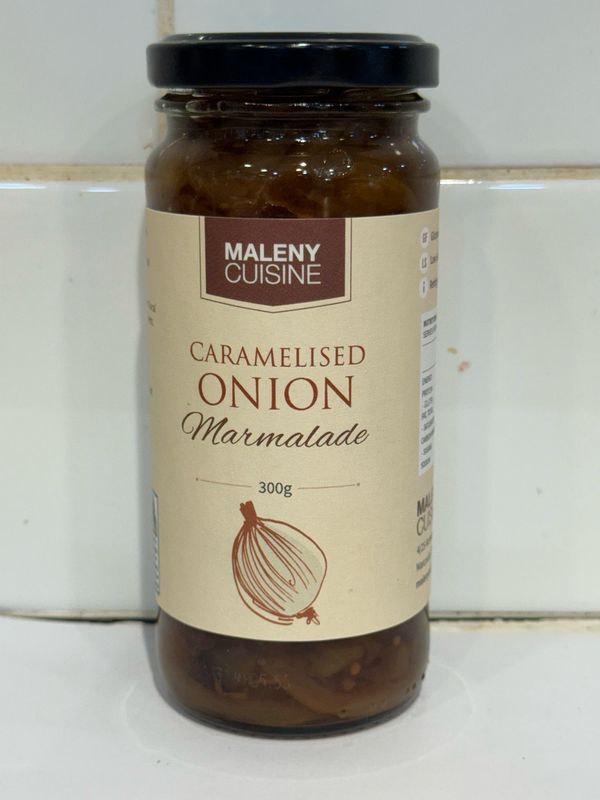 MALENY CUISINE - Caramelised Onion Marmalade 300G, Each