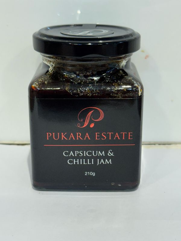 PUKARA ESTATE - Capsicum Chilli Jam 210G, Each