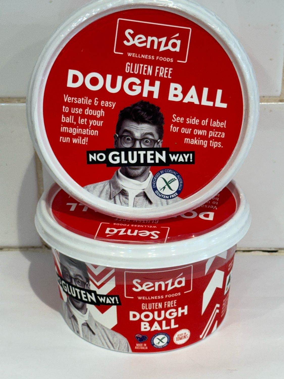 SENZA- Pizza Dough Gluten Free, Each
