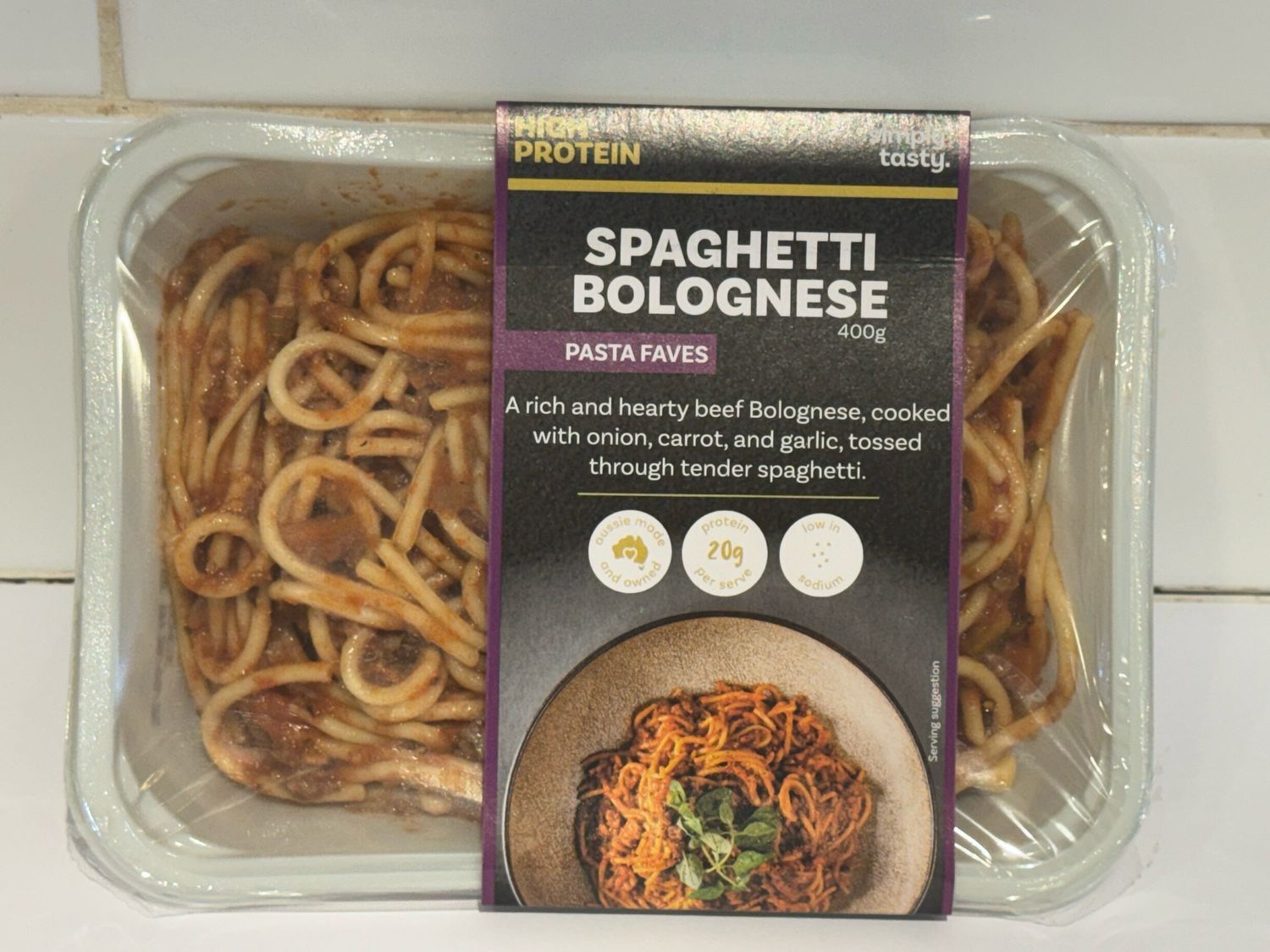 HEAT &amp; EAT - Spaghetti Bolognese 400g, Each