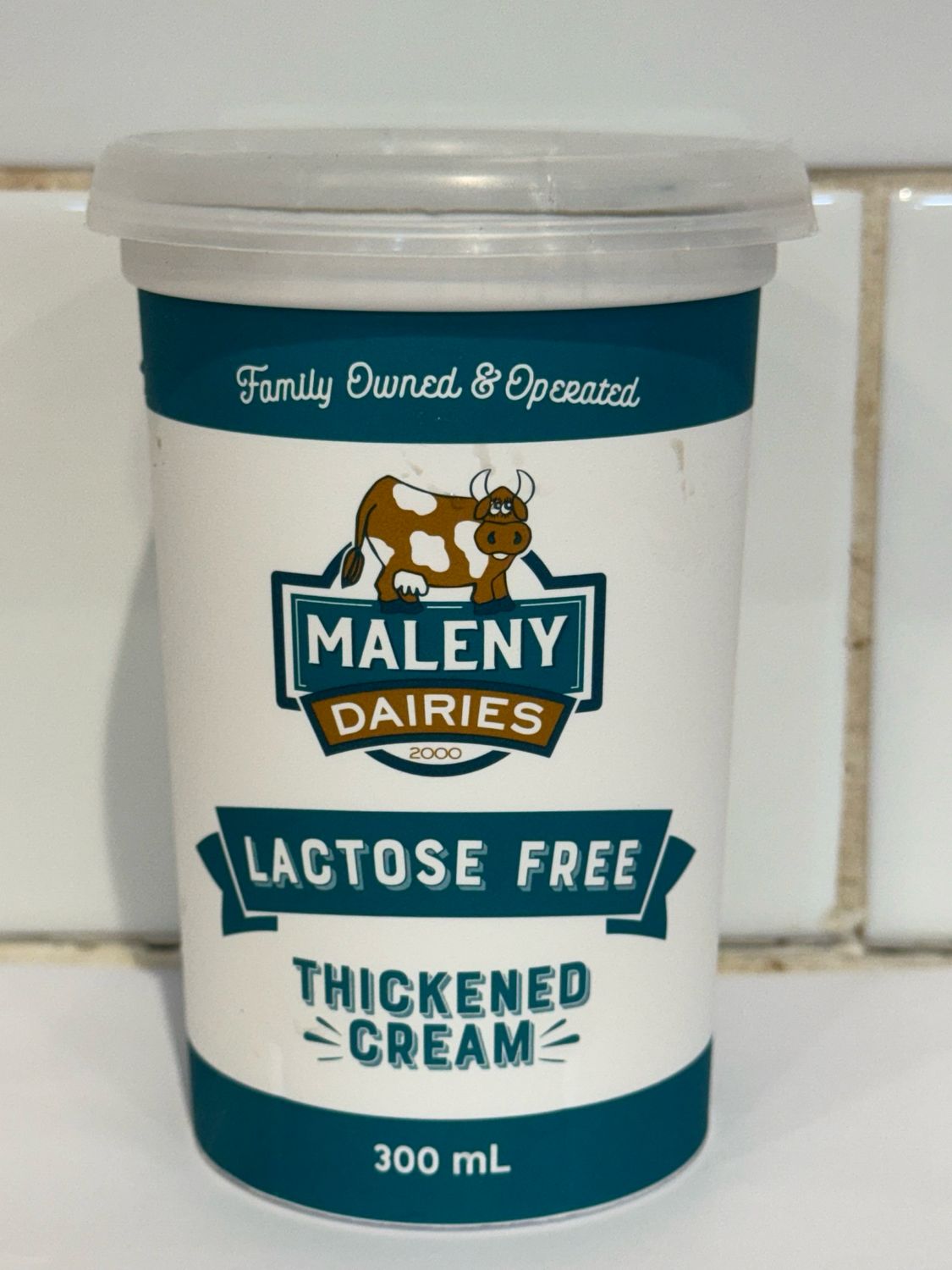 MALENY DAIRIES - Lactose Cream 300ml, Each
