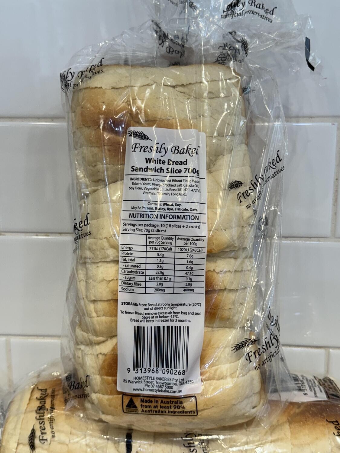 Toowoomba Bake Multigrain Sliced Bread