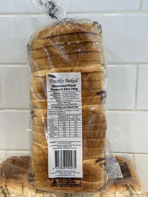 Toowoomba Bake White Sliced Bread