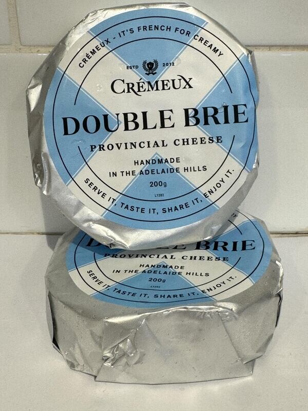 CREMEUX - Double Brie Cheese 200g, Each