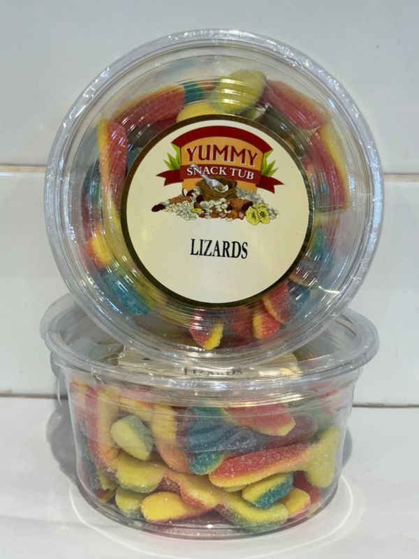 YUMMY SNACKS  - 200g Lizards