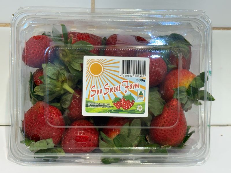 Strawberries 500G Punnet, Each