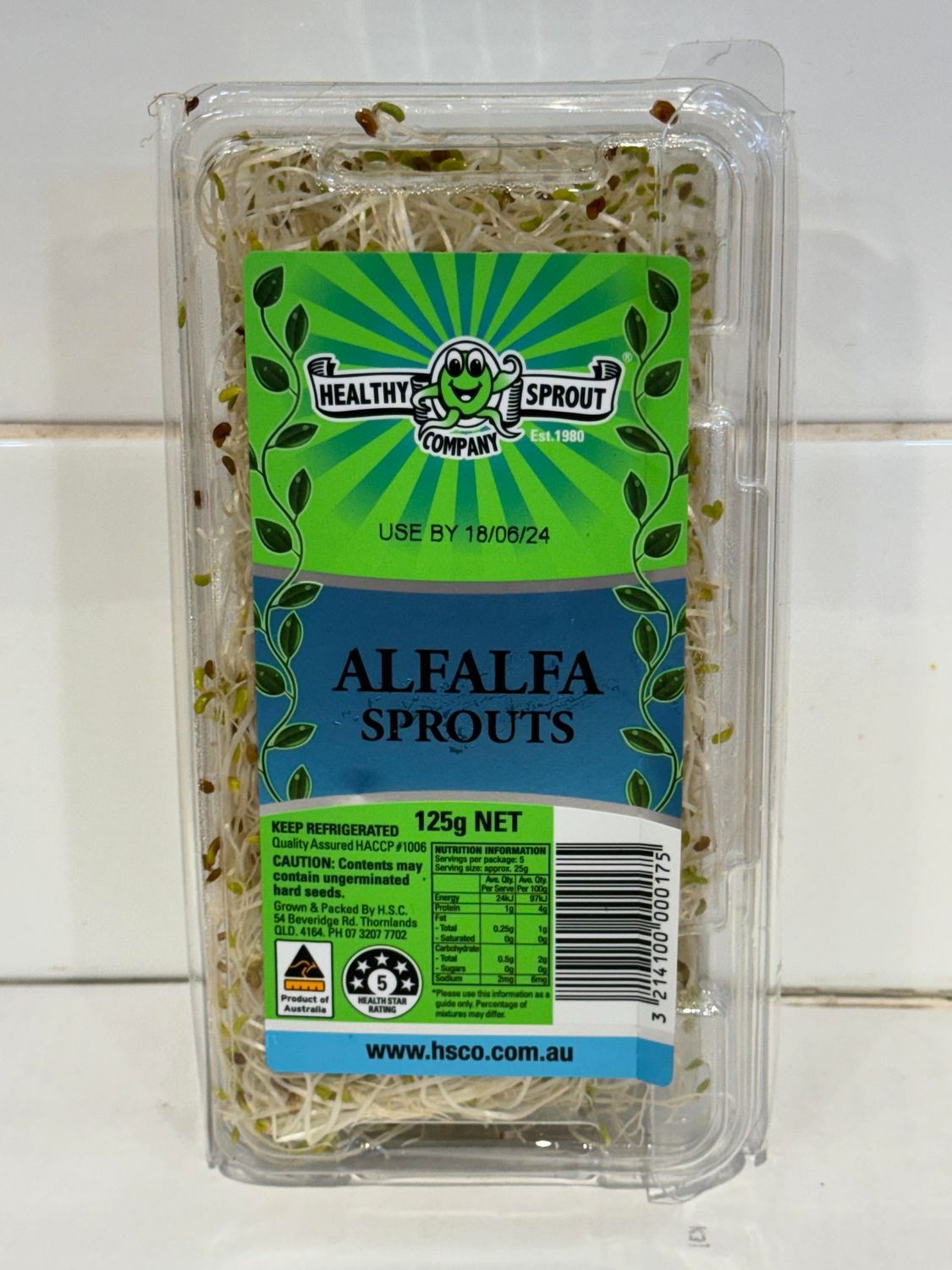 Alfalfa Sprouts, Each