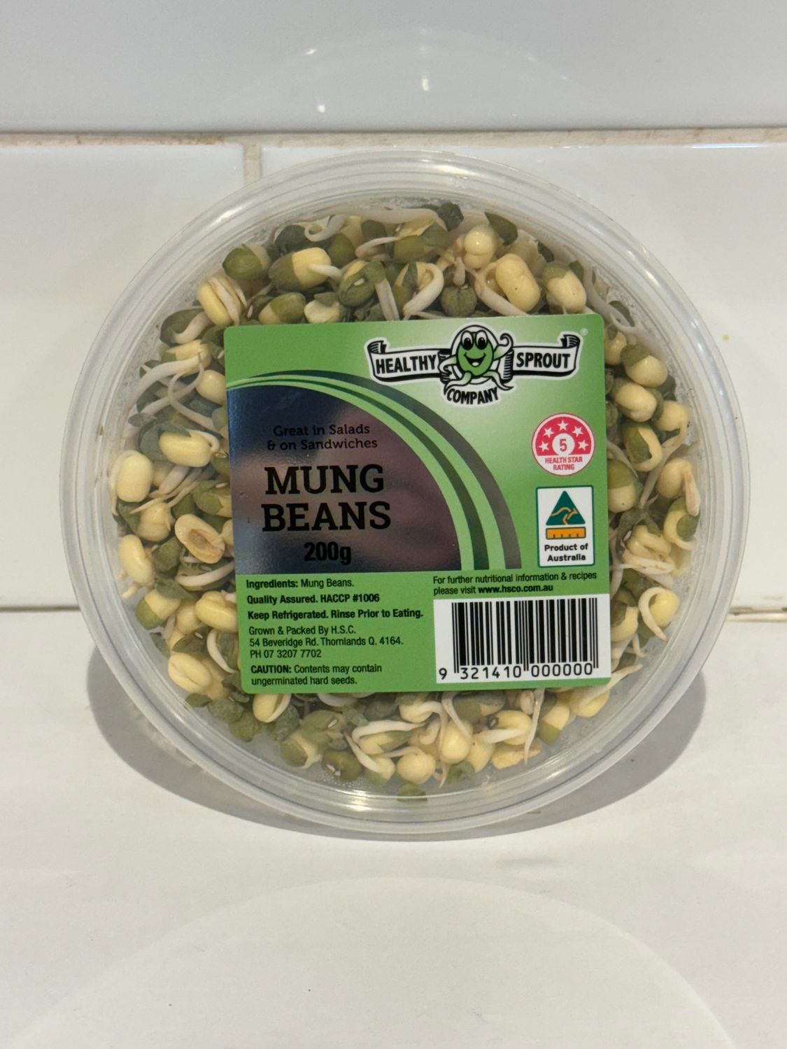 Mung Beans, Each