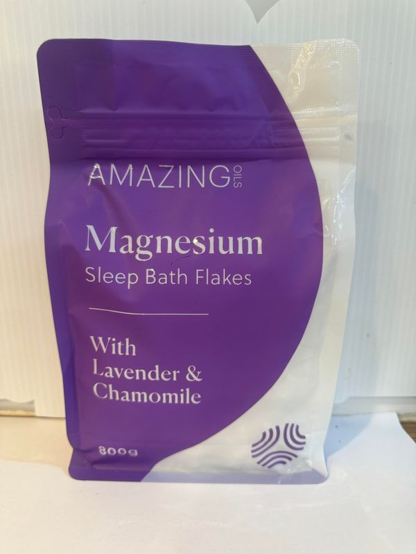 AMAZING MAGNESIUM -  Sleep Bath Flakes, Each