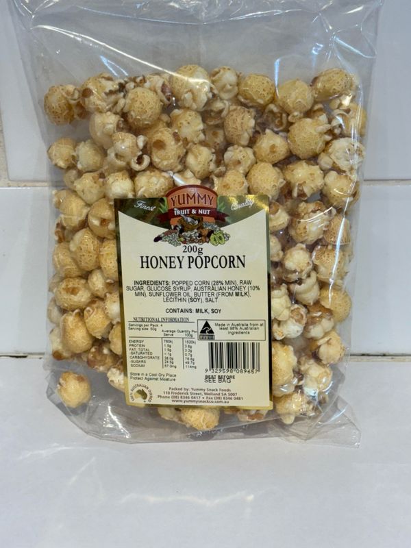 YUMMY SNACKS - Honey Popcorn