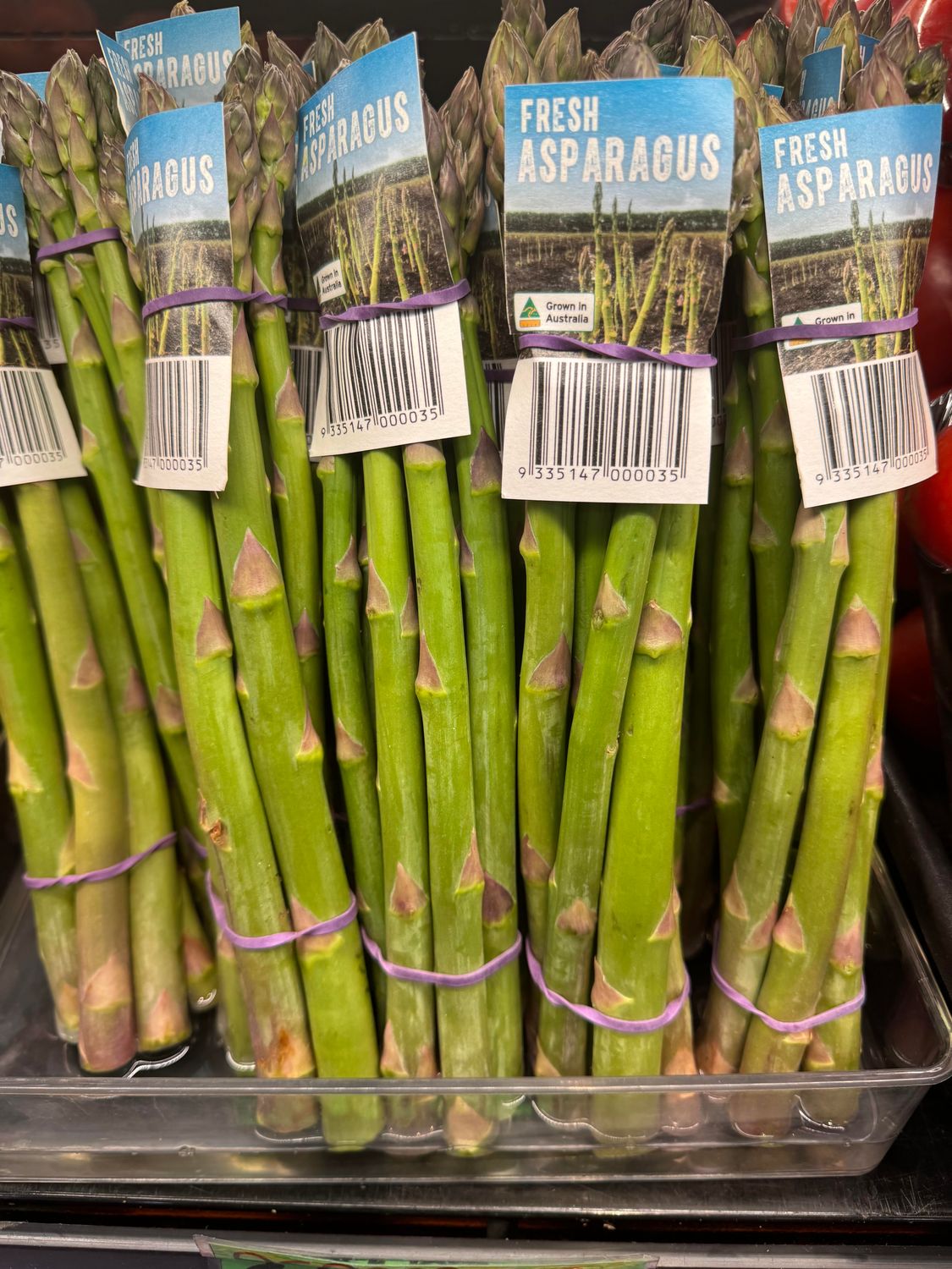 Aussie Asparagus Singles, Each