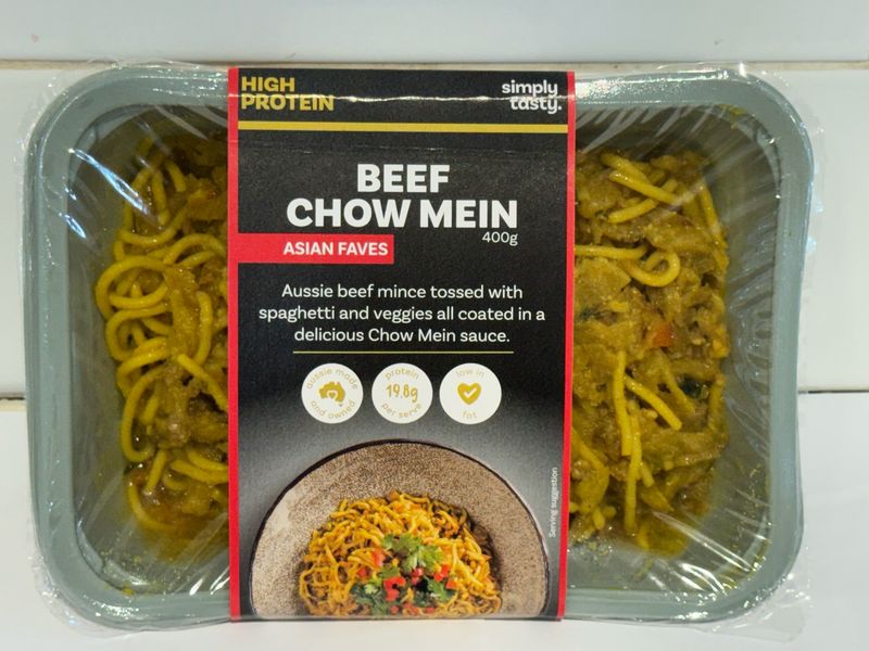 HEAT &amp; EAT - Beef Chow Mein 400G, Each