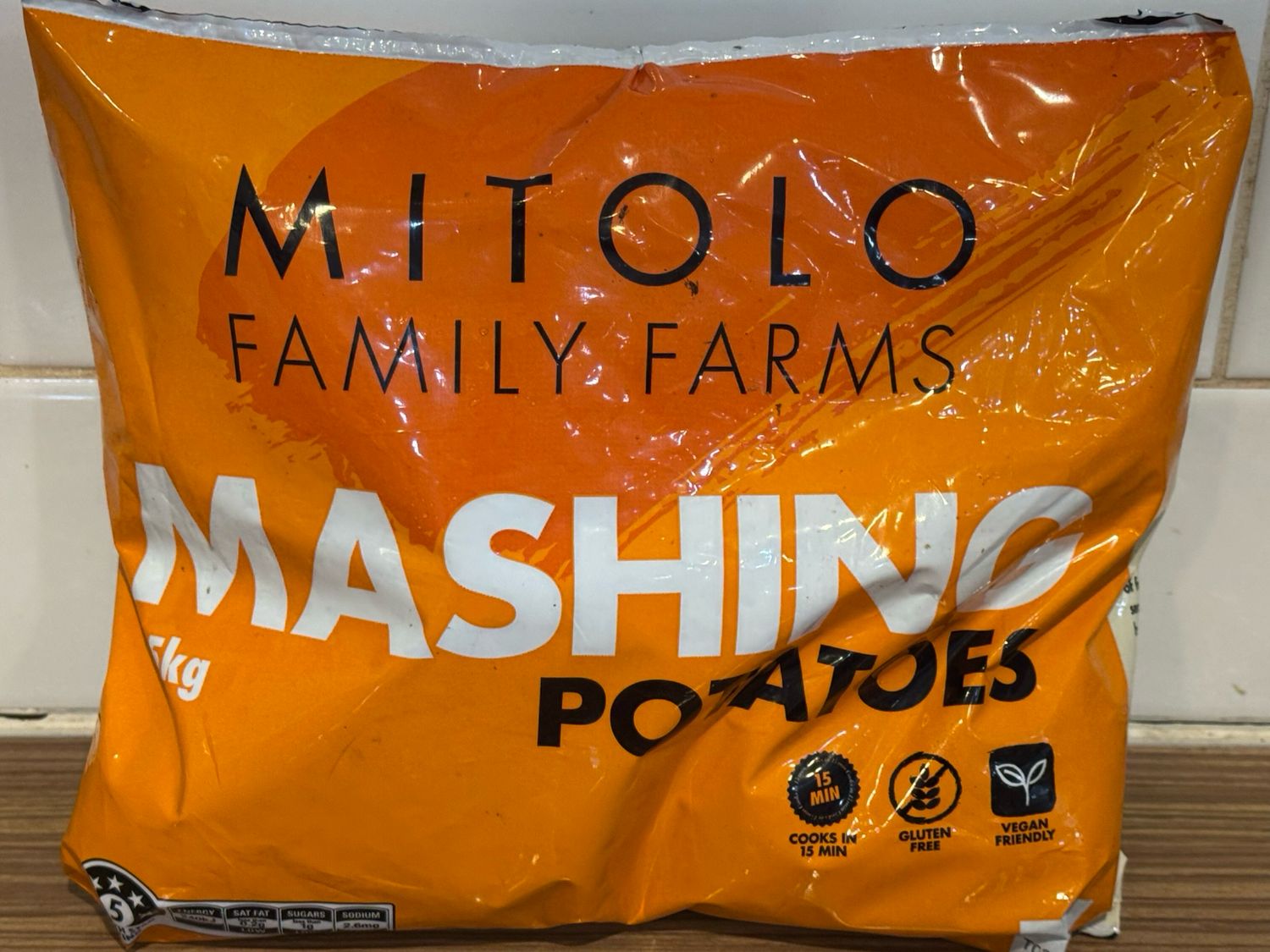 MITOLO - 1.5KG Mashing Potatoes, Each