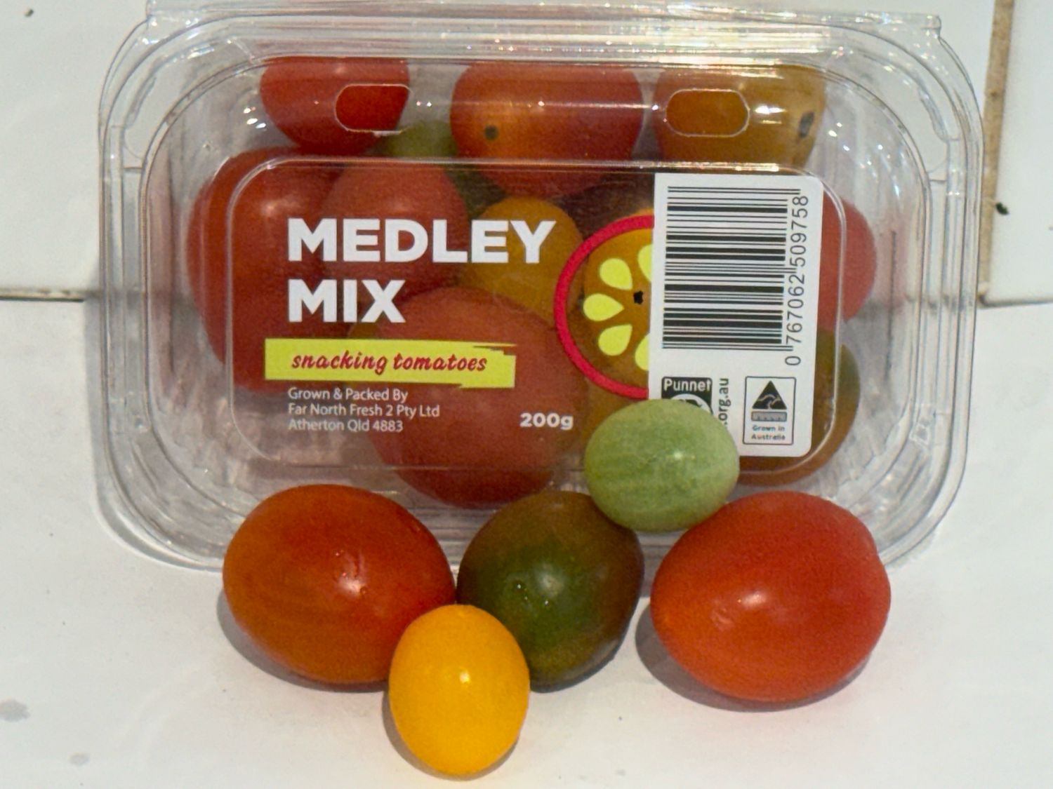 Medley Mixed Coloured Tomatoes