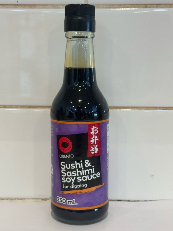OBENTO - Sushi &amp; Sashimi Soy Sauce 250ml, Each