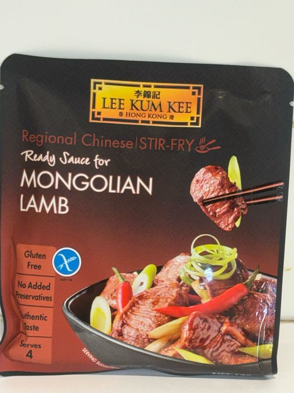 Lee KUM KEE - Ready Sauce For Mongolian Lamb 120G, Each