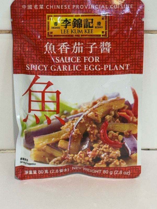 LEE KUM KEE - Sauce For Spicy Garlic Eggplant 80G, Each