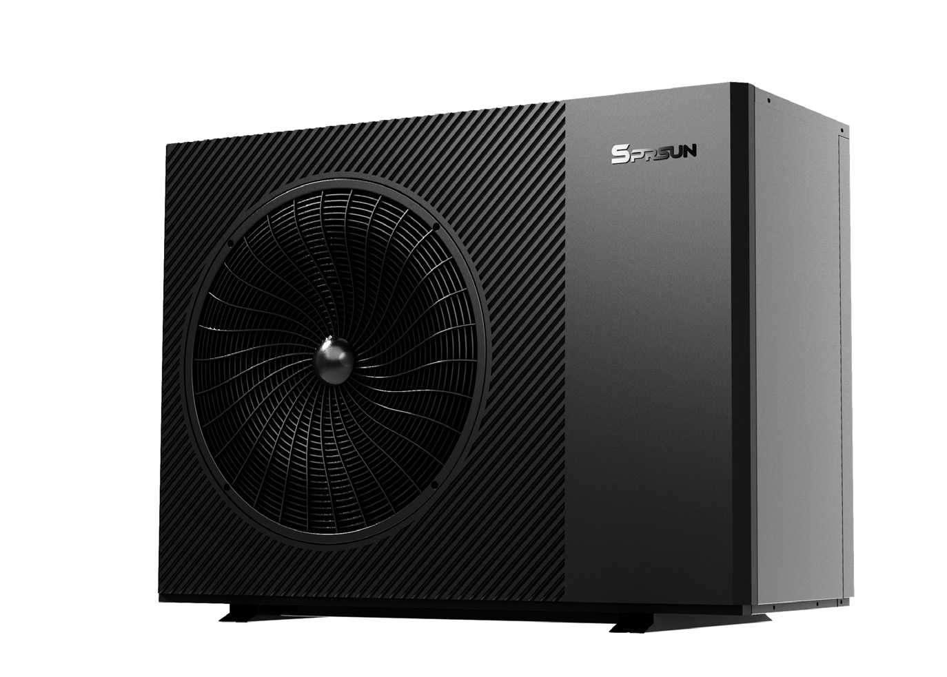 R290 Sprsun Inverter Air/Water heat pump monoblock with SG-Ready function and 8 kW heat output 400 V
