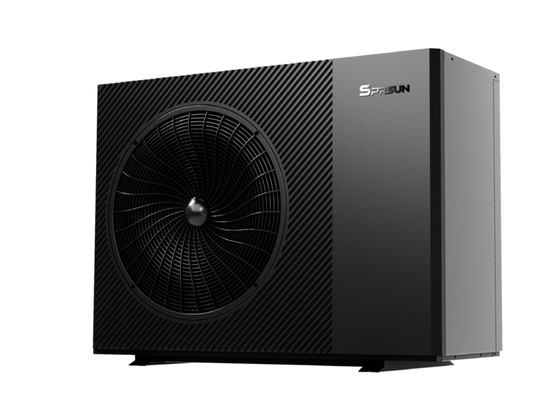 R290 Sprsun Inverter Air/Water  heat pump monoblock with SG-Ready function and 8 kW heat output 230 V