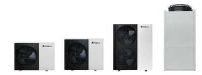 Sprsun R32 DC Inverter air/water heat pump monobloc with SG-Ready function (heating/cooling)  28 kW 400 V