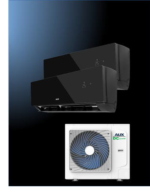 AUX- J-Smart Art Multi-Split-Set (JB Serie) 2xAUX-07JB/I+1xAUX-M2-14LCLH