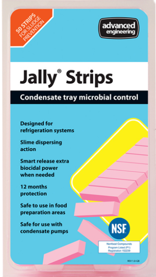 Jally Strips (NSF) 50 Streifen Gegen Bakterien in der Kondensatwanne