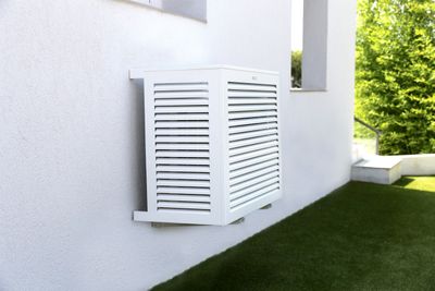 DECOCLIM®-Klimaanlagenverkleidung- ALU - Weiß - Größe M