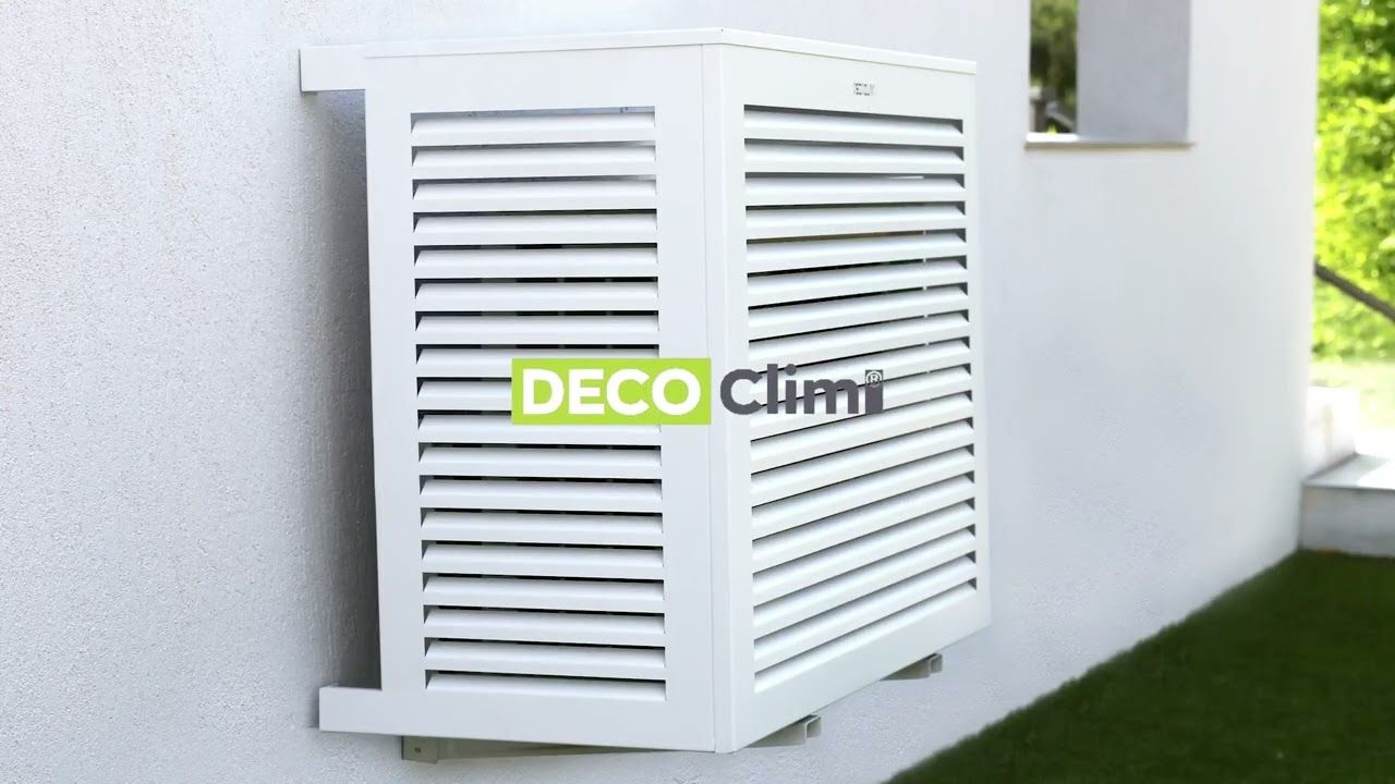 DECOCLIM®-Klimaanlagenverkleidung- ALU - Weiß - Größe M