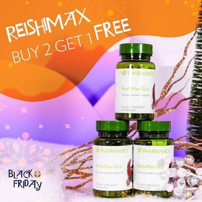 Pharmanex Reishimax GLP Buy 2 Get 1 Free - BlackFriday